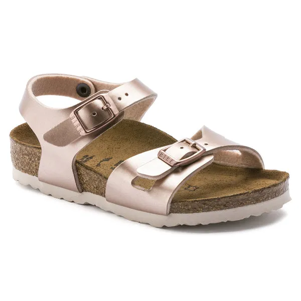 Birkenstock Rio Kids Electric Metallic Copper