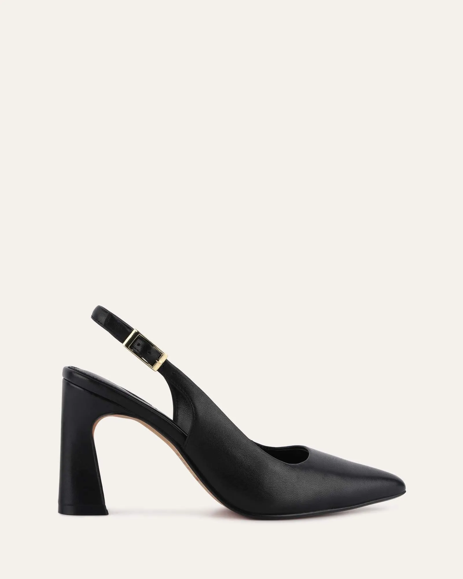 Danica high heels black leather