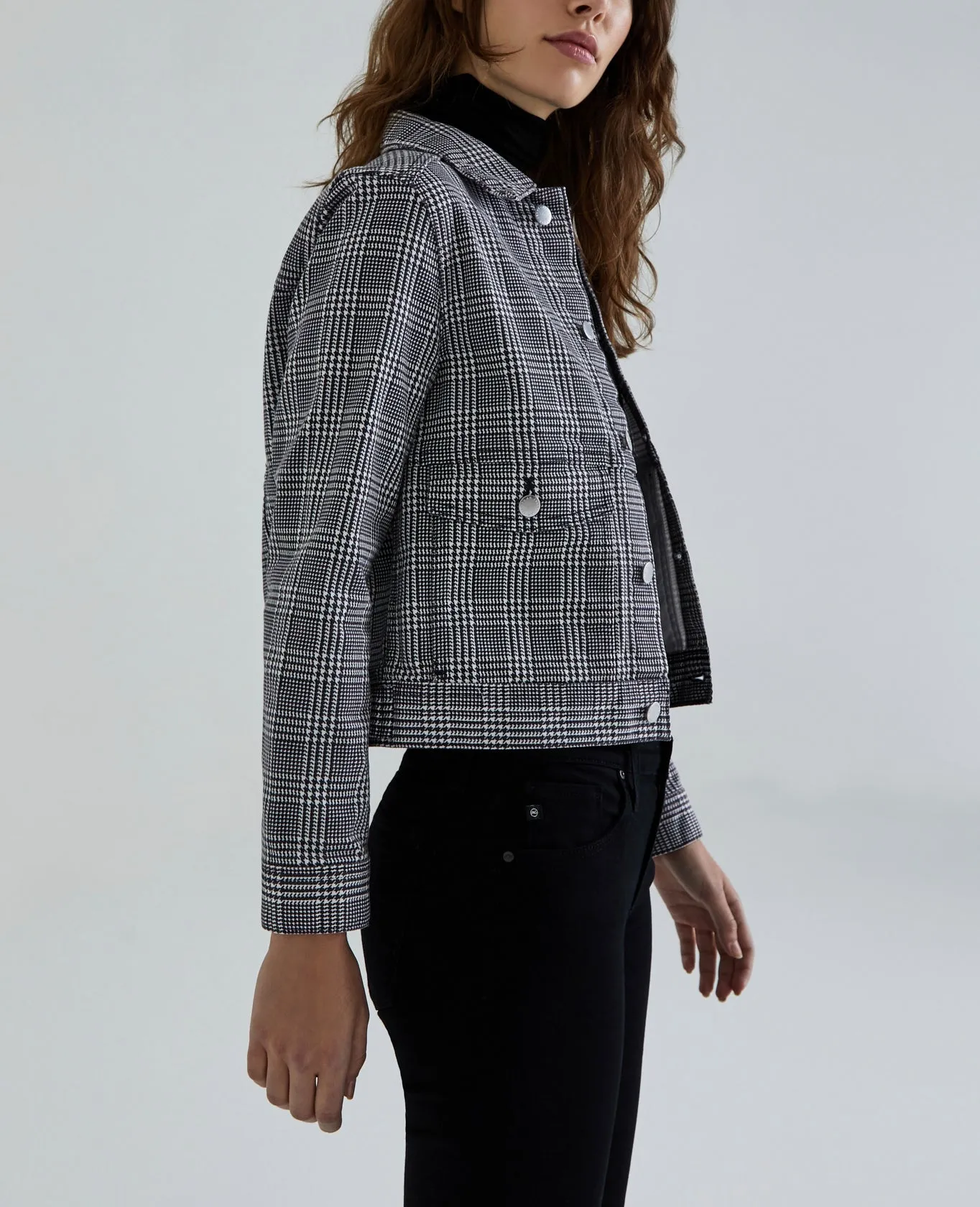     Evonne Workwear Cropped Jacket   Workwear Jacket  