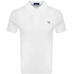 Fred Perry Polo T Shirt White