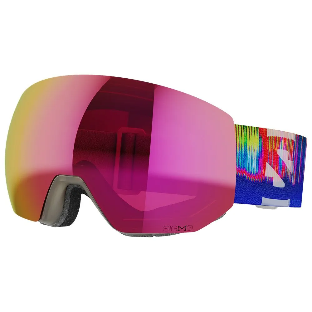 Goggles Salomon ---Radium Pro Translucent Frozen Sigma Poppy Red