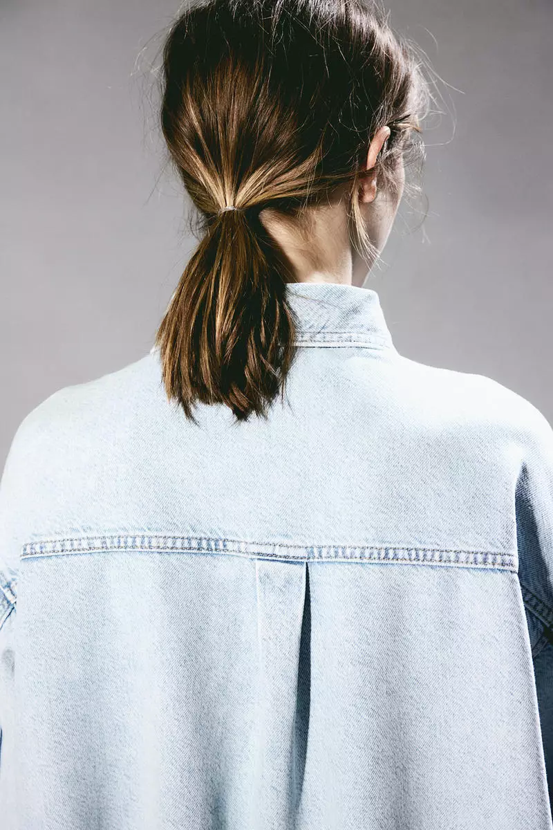 H&M Feather Soft Denim shirt