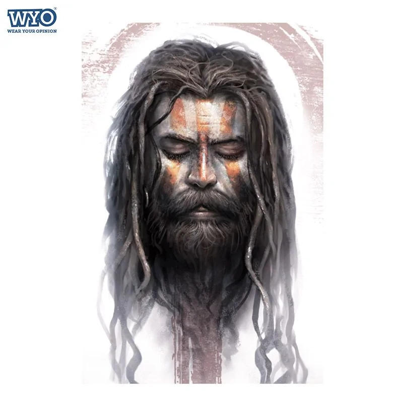 Holy Cow Aghori Face - Full Sleeves