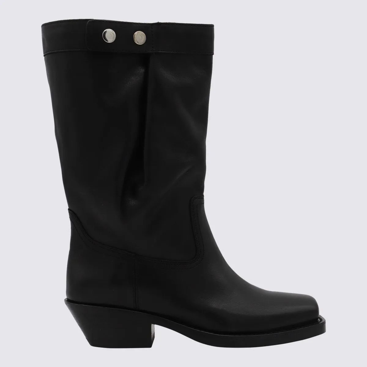 Isabel Marant Black Leather Boots