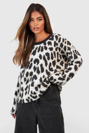 Leopard Print Sweater