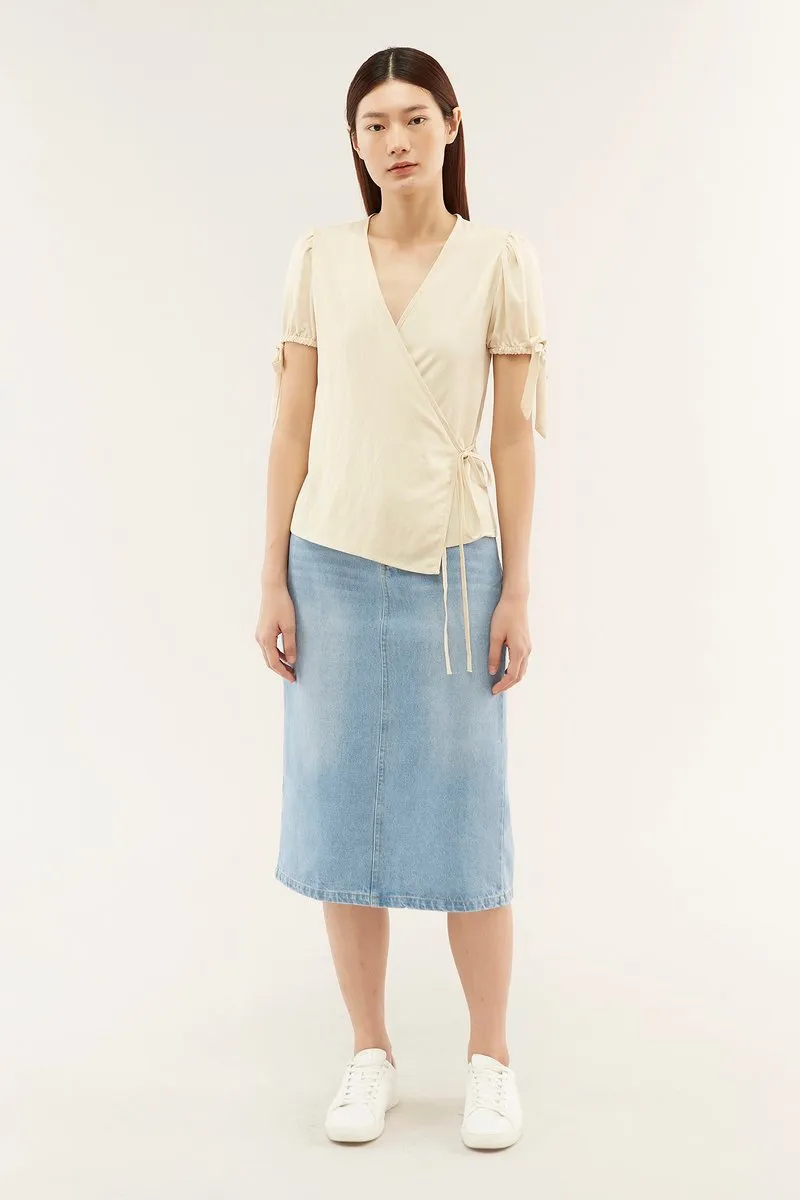 Nolen Wrap Blouse 