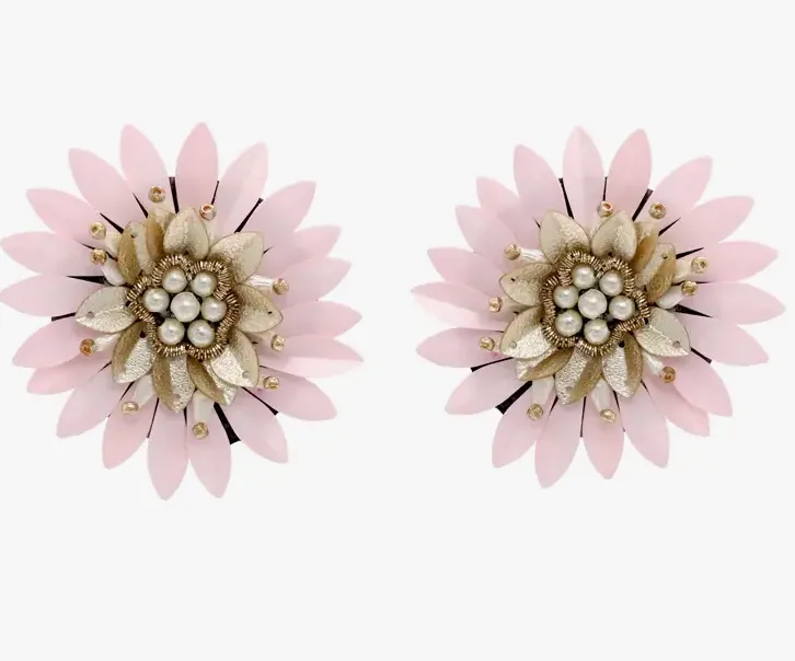 Oceanis Nelumbo Pink  Earrings