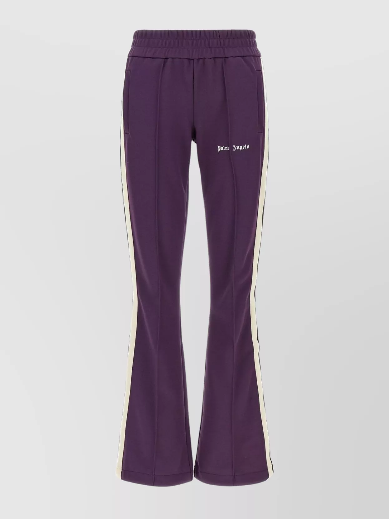 Palm Angels   Logo joggers with flared leg and side stripes