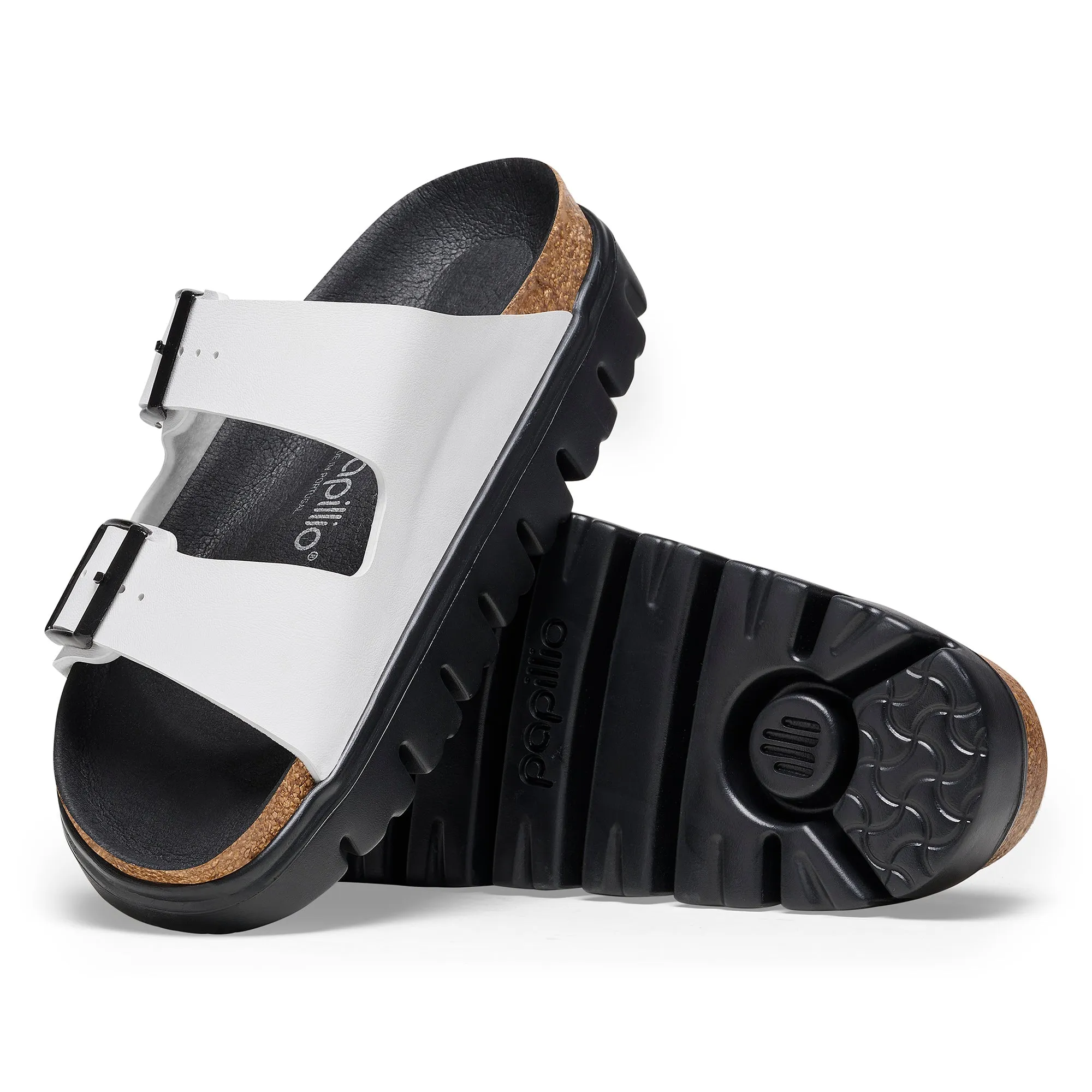 Papillio Arizona Chunky white Birko-Flor by Birkenstock
