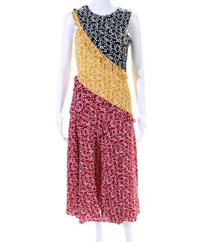 SALONI Womens Multi Agnes Dress