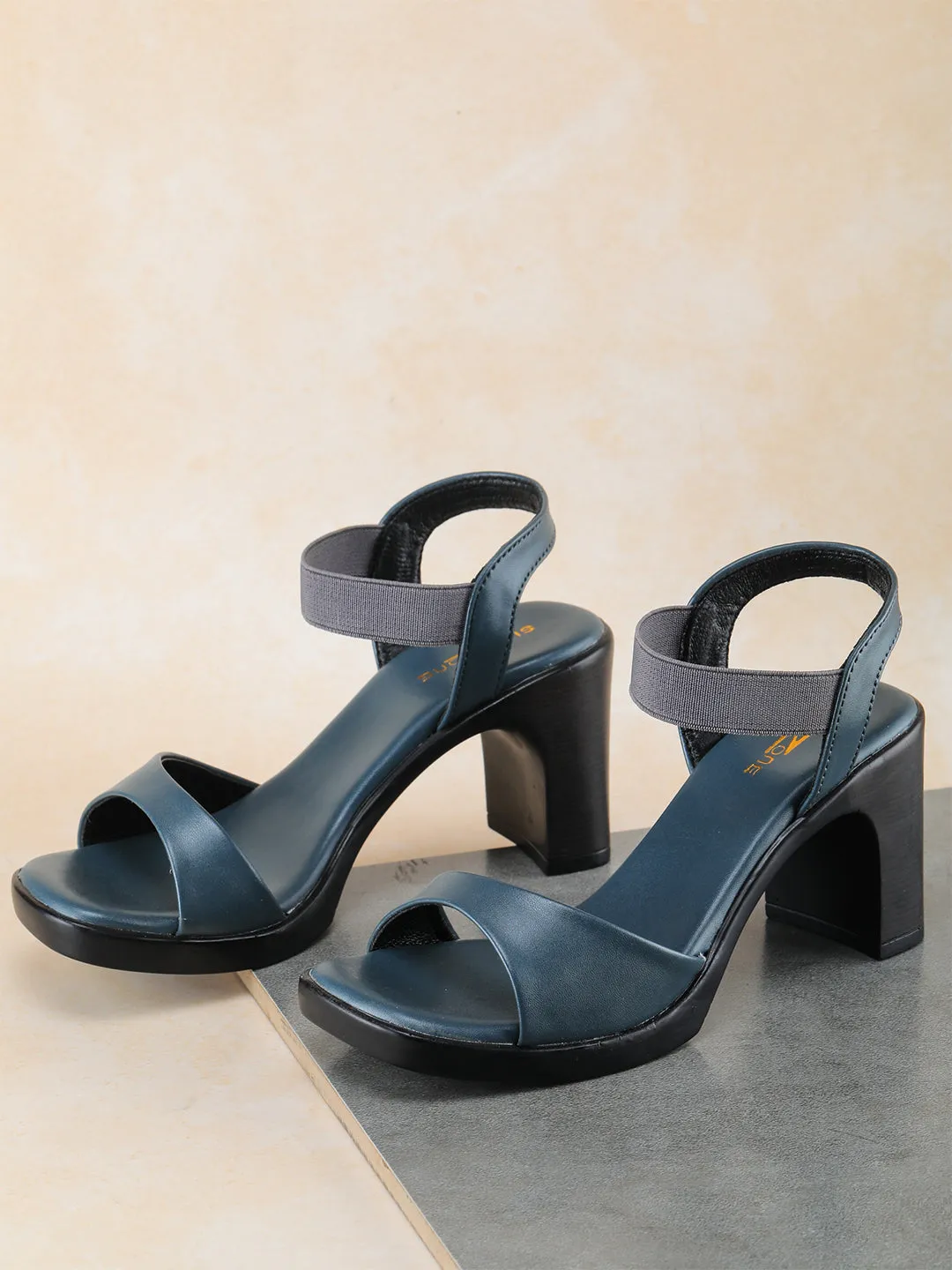 Shezone Blue Women Heels
