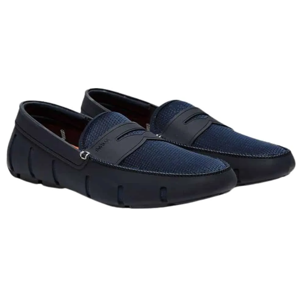 Swims Classic Penny Navy Loafer | Menswear Online