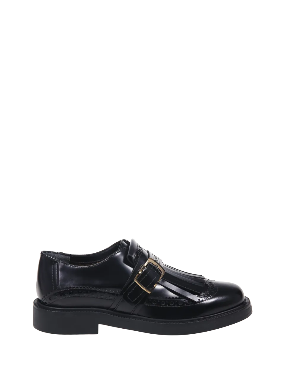 WOMAN TOD'S BLACK CALF SKIN 20L LOAFER