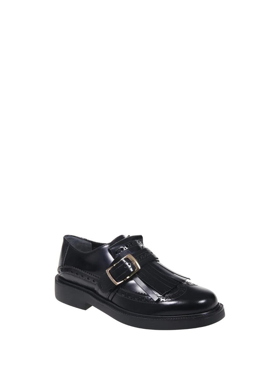 WOMAN TOD'S BLACK CALF SKIN 20L LOAFER
