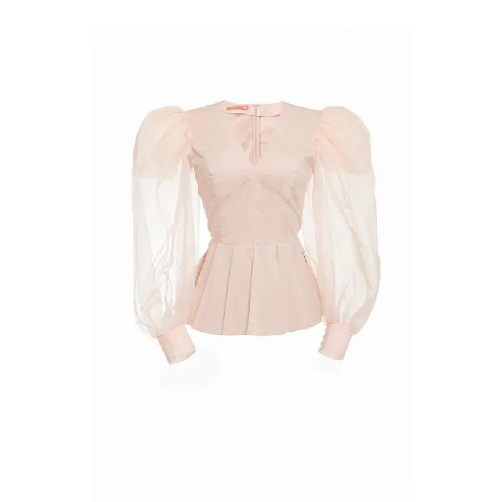 --Worimi nude blouse-