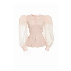 --Worimi nude blouse-
