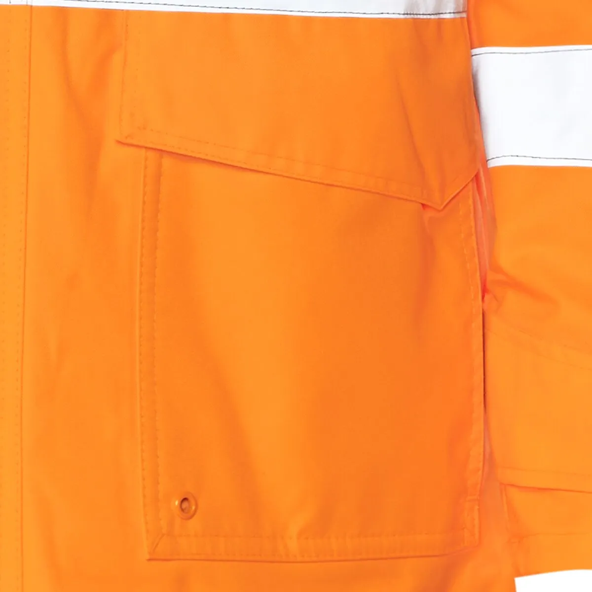 Workhorse MJA058 Men's High Visibility 6 in 1 Jacket Reversible Inner - Oxford Polyester - Vic Rail Comp - Special Purpose O