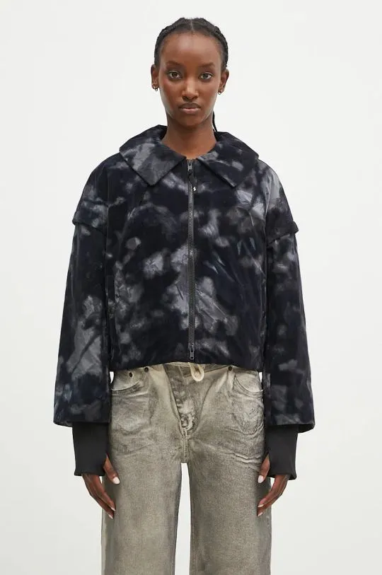 Y-3 jacket AOP Padded Jacket women's black color IW7788
